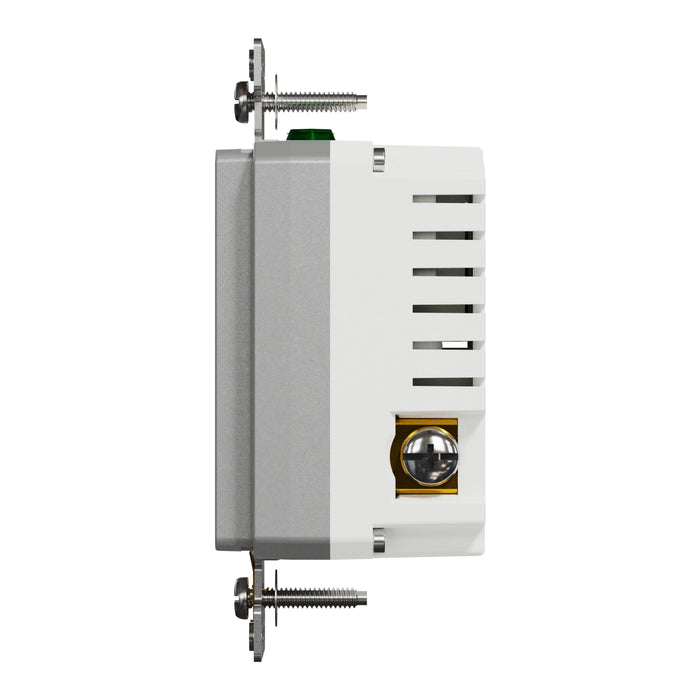 Schneider Electric Usb A/A 4.8A Chargr Tr Duplx 15A Recp Gy