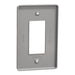 Square D 1 Gang Mid+ Wall Plate Gy