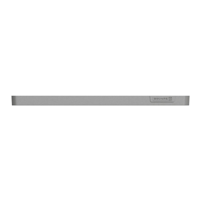 Square D 2 Gang Mid+ Wall Plate Gy