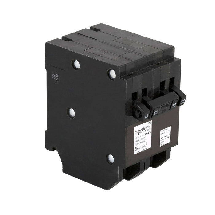 Schneider Electric Miniature Circuit Breaker 120V 15A Chomt1515215
