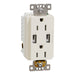 Schneider Electric Usb A/A 4.8A Chargr Tr Duplx 15A Recp La