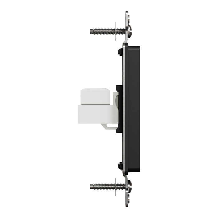 Square D Data Cat 6 Rj45 Strap Bk
