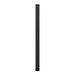Square D 2 Gang Screwless Matte Wall Plate Bk