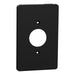 Square D 1 G Mid+ Single Outlet Wall Plate Bk