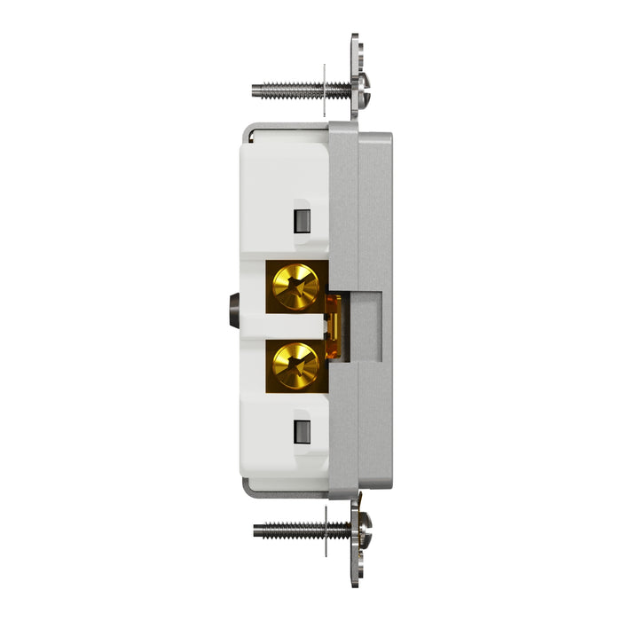 Schneider Electric Tr 20A Receptacle Comm Gy