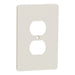 Square D 1 G Mid+ Duplex Outlet Wall Plate La