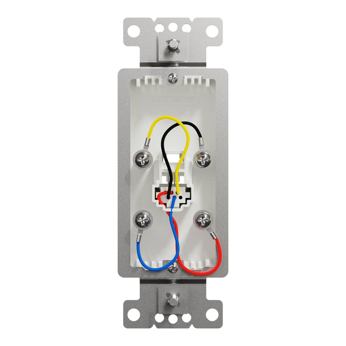 Square D Tel Rj11 4P4C Strap Wh