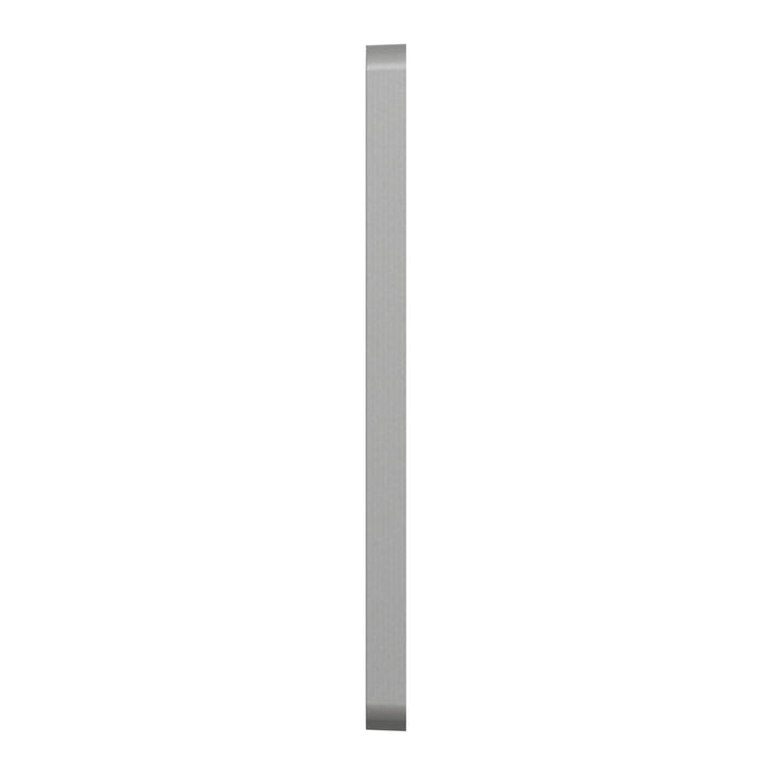 Square D 3 Gang Screwless Matte Wall Plate Gy