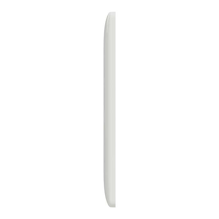 Square D 1 Gang Blank Matte Wall Plate Wh