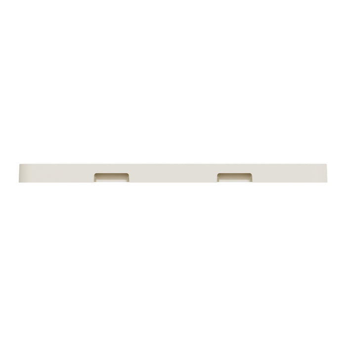 Square D 2 Gang Screwless Matte Wall Plate La