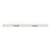 Square D 2 Gang Screwless Matte Wall Plate La