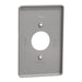 Square D 1 G Mid+ Single Outlet Wall Plate Gy