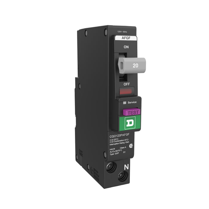 Square D Cqo Dual Function Breaker Pon 20A