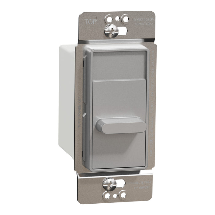 Schneider Electric Slide Fan 3 Speed Control Single Pole Gy