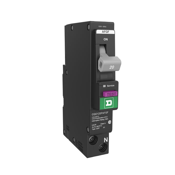 Square D Cqo Dual Function Breaker Pon 20A