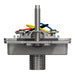Square D Catv/Tel F/Rj11 4P4C Strap Gy