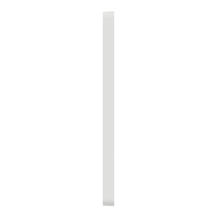 Square D 1 Gang Screwless Matte Wall Plate Wh
