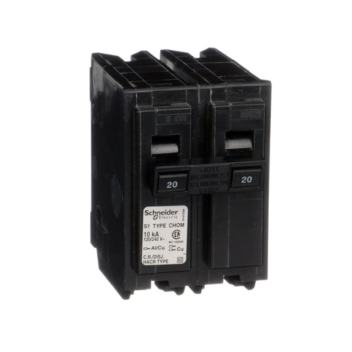 Schneider Electric Miniature Circuit Breaker 120/240V 20A