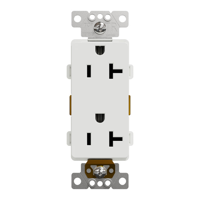 Schneider Electric Tr 20A Receptacle Comm Wh 30 Pk