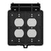 Square D 2G Weatherproof Cvr Std_Deco Vert Mount
