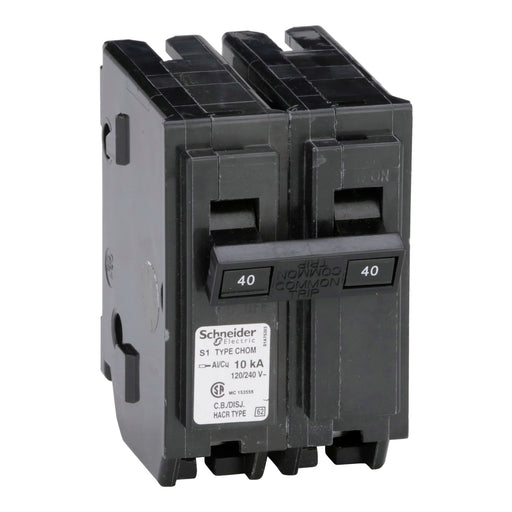 Schneider Electric Miniature Circuit Breaker 120/240V 40A