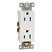 Schneider Electric Tr 15A Receptacle Resi Wh 10 Pk