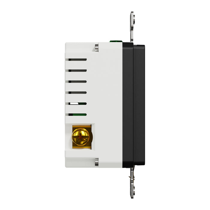 Schneider Electric Usb A/A 4.8A Chargr Tr Duplx 20A Recp Bk