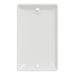 Square D 1 Gang Blank Matte Wall Plate Wh