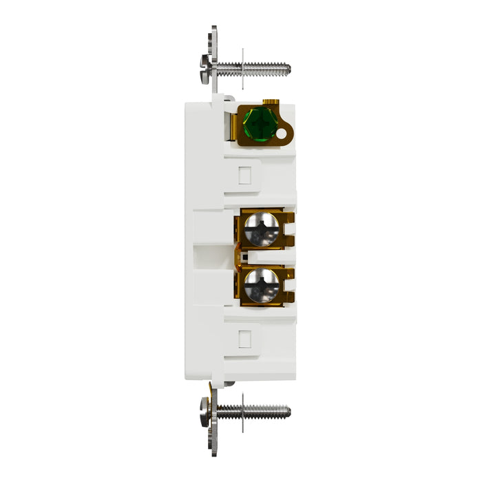 Schneider Electric Tr 15A Receptacle Resi Wh 30 Pk