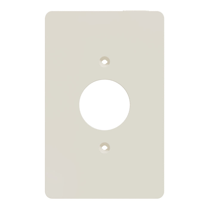 Square D 1 G Mid+ Single Outlet Wall Plate La