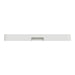 Square D 1 Gang Screwless Matte Wall Plate Wh