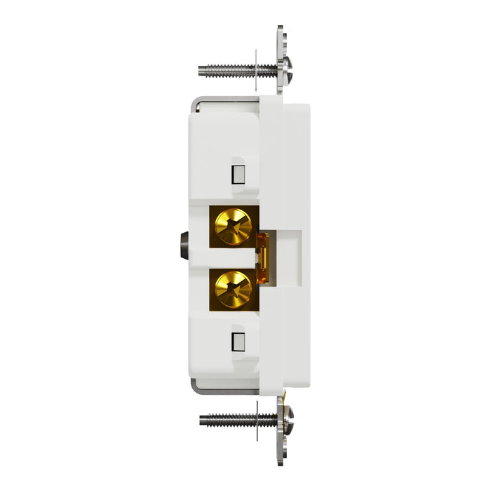 Schneider Electric Wr/Tr 20A Receptacle Comm Wh