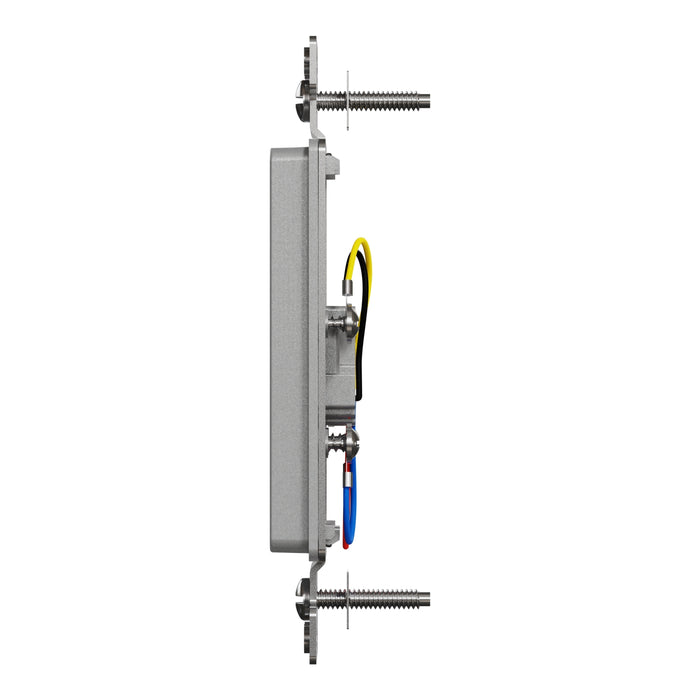 Square D Tel Rj11 4P4C Strap Gy