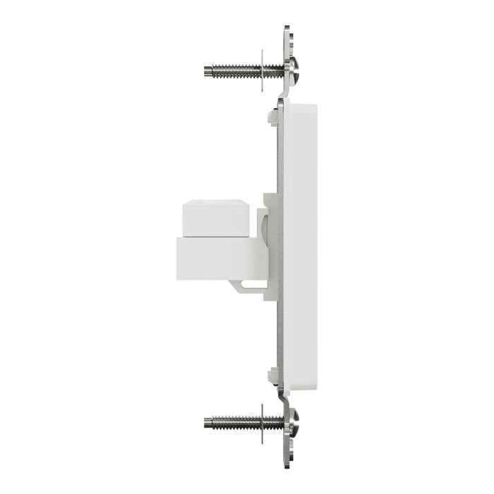 Square D Data Cat 6 Rj45 Strap Wh