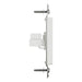 Square D Data Cat 6 Rj45 Strap Wh