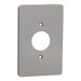 Square D 1 G Mid+ Single Outlet Wall Plate Gy