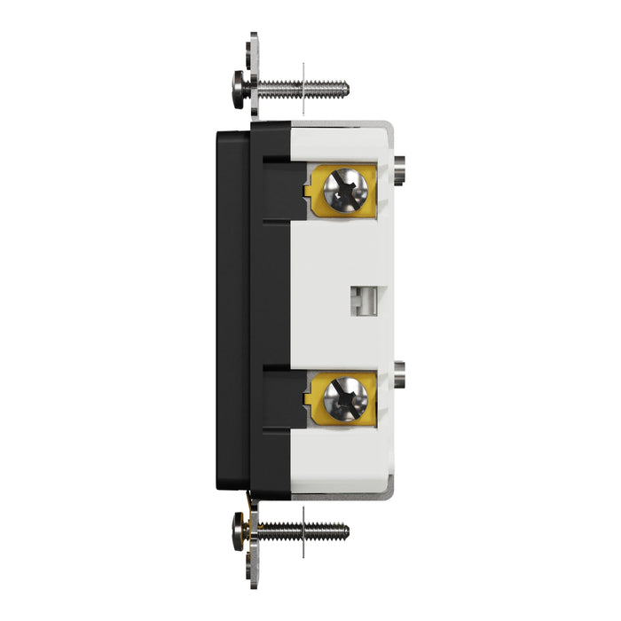 Schneider Electric Tr 15A Lighted Receptacle Resi Bk