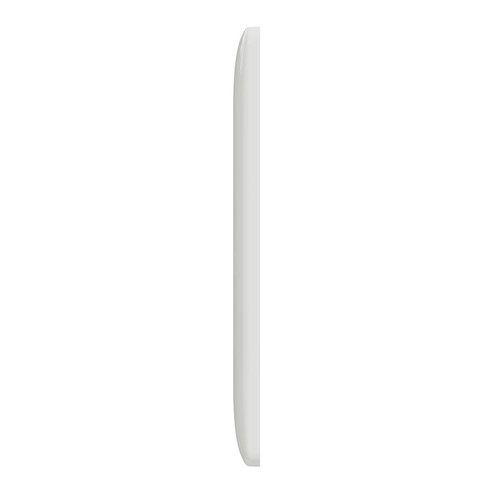 Square D 2 Gang Blank Wall Plate Wh