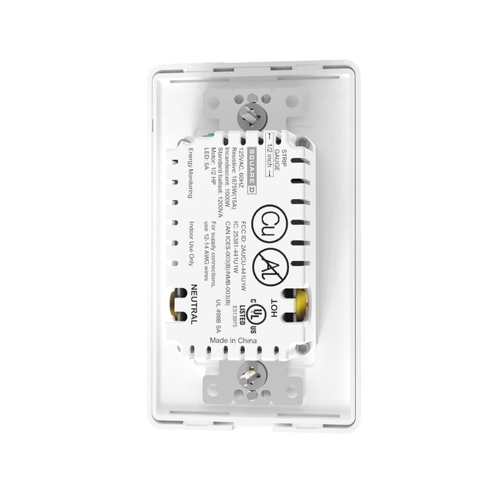 Schneider Electric Wifi Matter 15A Receptacle Wh Wp