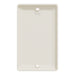 Square D 1 Gang Blank Matte Wall Plate La