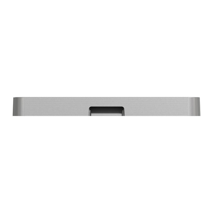 Square D 1 Gang Screwless Matte Wall Plate Gy