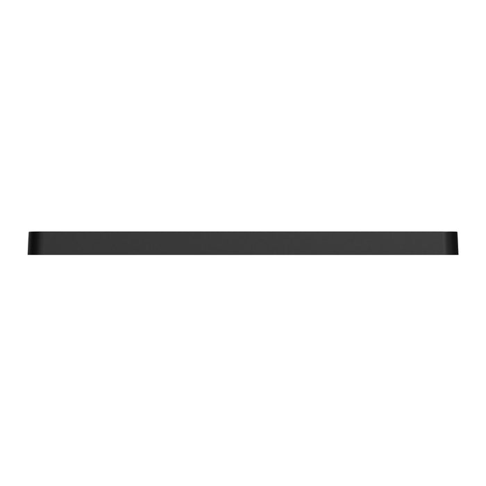 Square D 2 Gang Mid+ Wall Plate Bk
