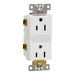 Schneider Electric Tr 15A Lighted Receptacle Resi Wh