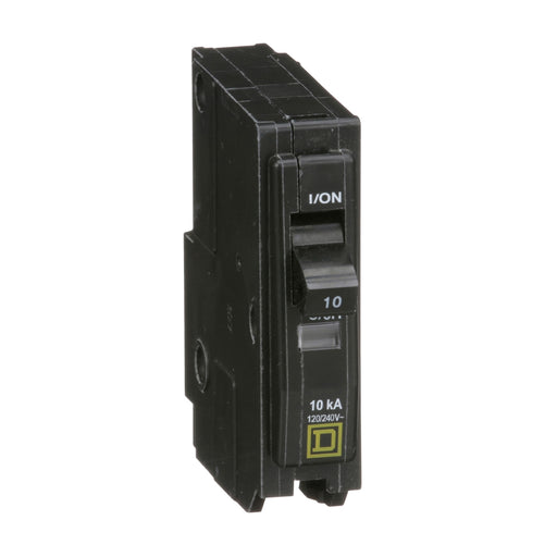 Schneider Electric Miniature Circuit Breaker 120/240V 10A QO110