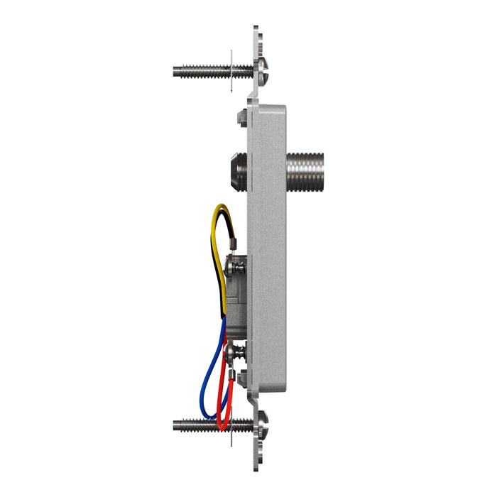 Square D Catv/Tel F/Rj11 4P4C Strap Gy