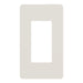 Square D 1 Gang Screwless Matte Wall Plate La