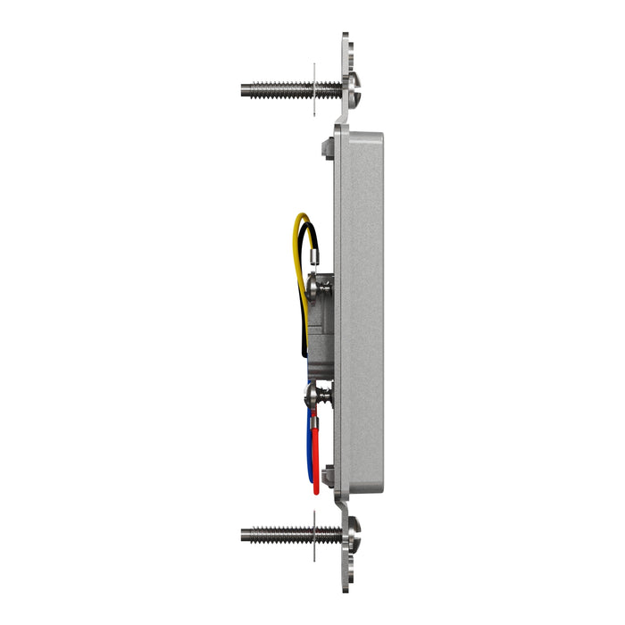 Square D Tel Rj11 4P4C Strap Gy