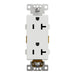 Schneider Electric Tr 20A Receptacle Comm Wh 10 Pk