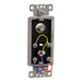 Square D Catv/Tel F/Rj11 4P4C Strap Bk
