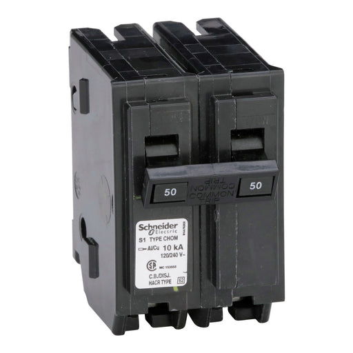 Schneider Electric Miniature Circuit Breaker 120/240V 50A